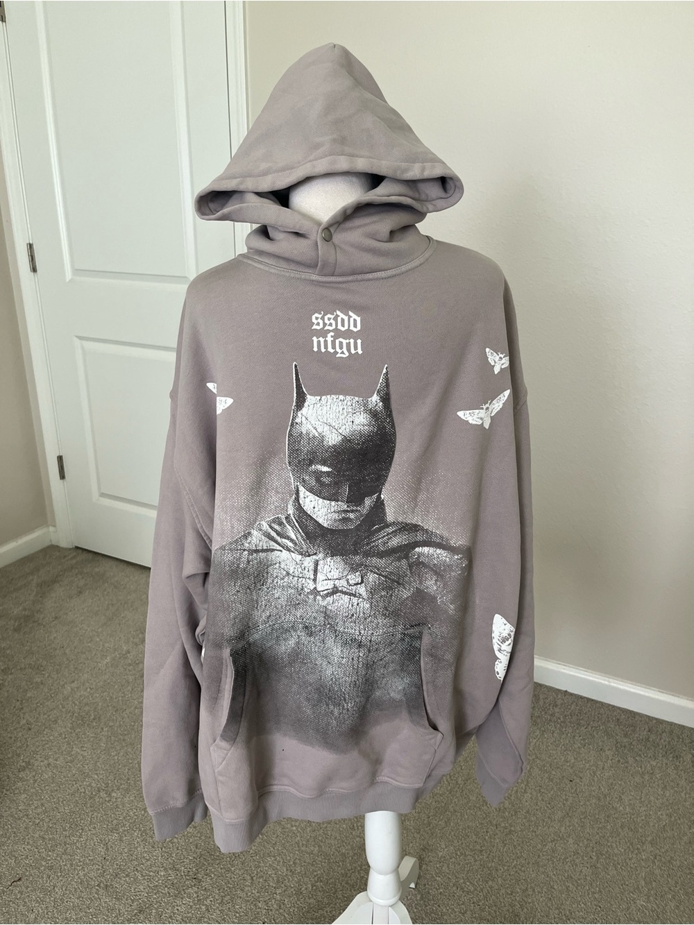 NWT Darc Sport The Batman 1 of 500 Pierce Hoodie Size XL in Color Quartz